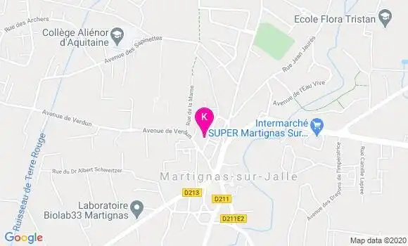 Localisation Charline Boulay