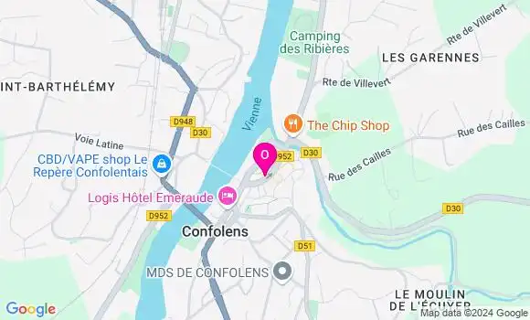 Localisation Elisa Beylot