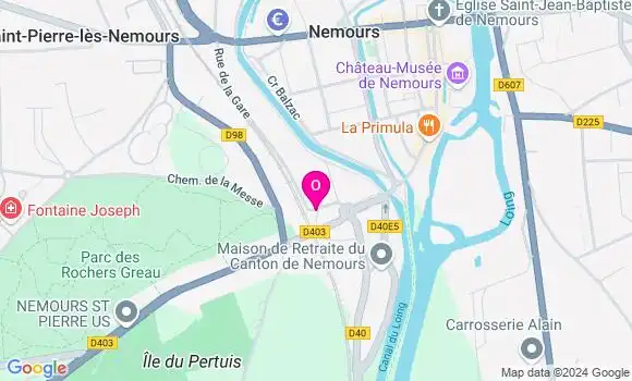 Localisation Camille Gracia