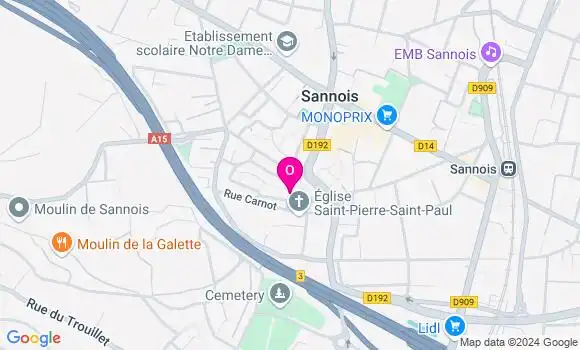Localisation Jeanne Excoffier