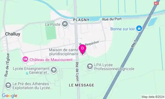 Localisation Camille Montrignat