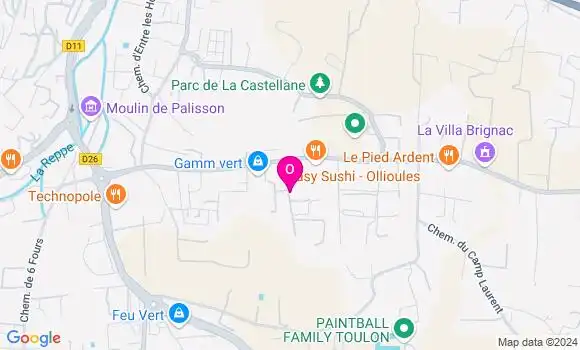 Localisation Guillaume Lannel
