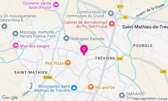 Localisation Bénédicte Miquel