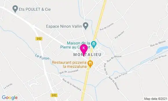 Localisation Julie Gouzon