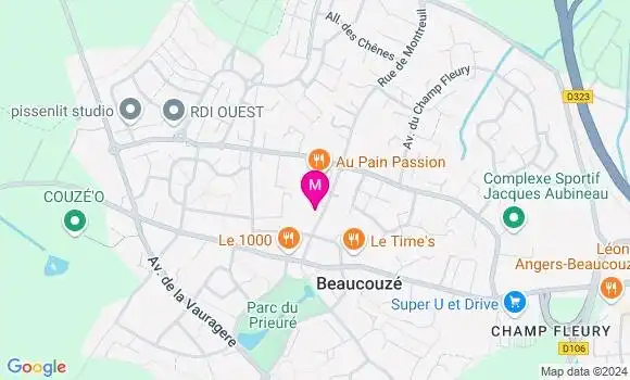 Localisation Paul Jaunait