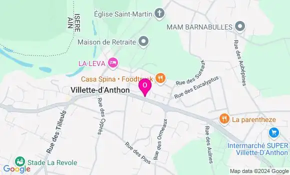 Localisation Thibaud Jullien