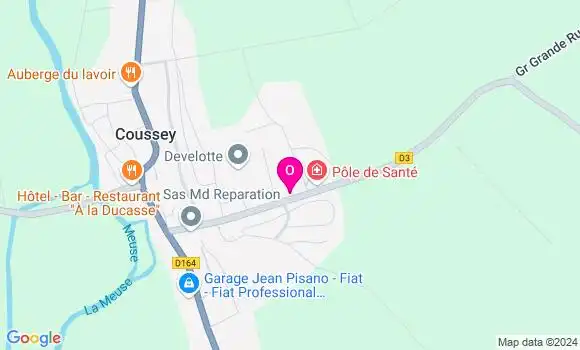 Localisation Emmie Lejeune
