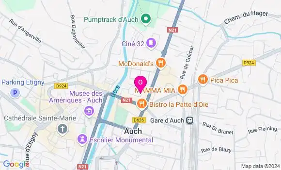 Localisation Isabelle Berchel