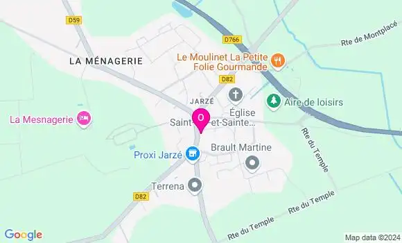Localisation Adrien Debray
