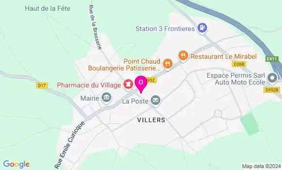Localisation Manon Mercy