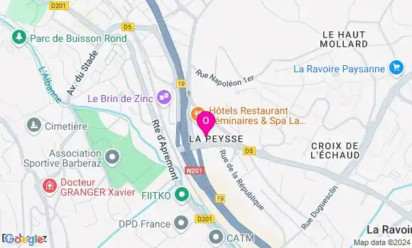 Localisation Brice Damesin