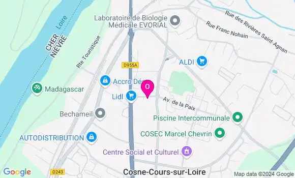 Localisation Jaufret Mamprin