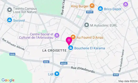 Localisation Tareq Ouassir