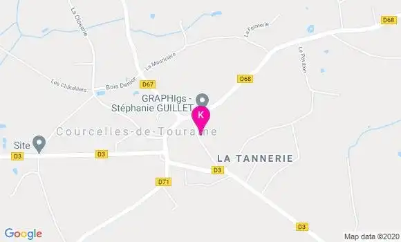 Localisation Thierry Cornet