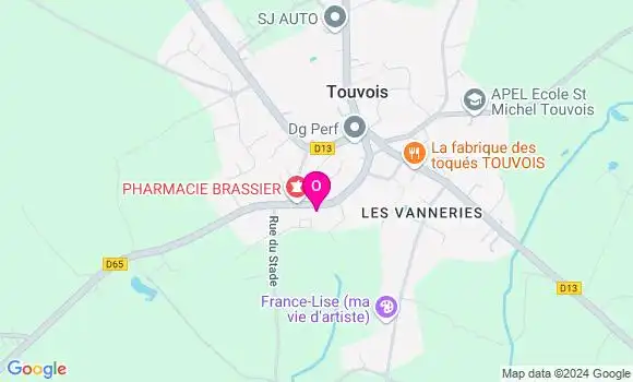 Localisation Nathalie Deloup