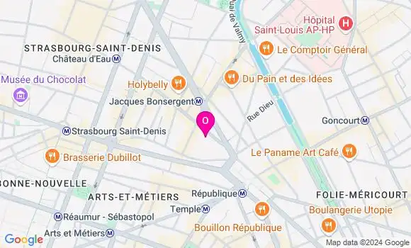 Localisation Agathe Bultez