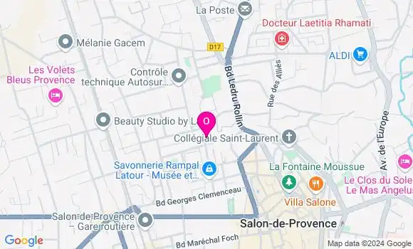 Localisation Thibault Fontaine