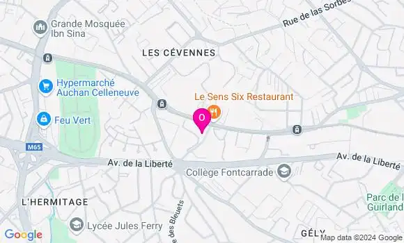 Localisation Valentin Desquiens