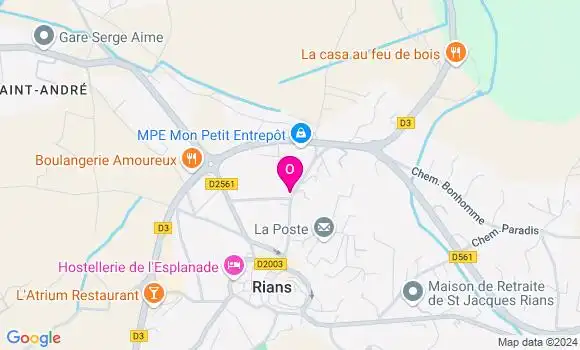 Localisation Baptiste Bacci