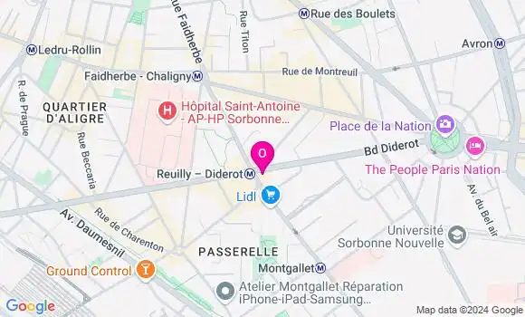 Localisation Auriane Philippon