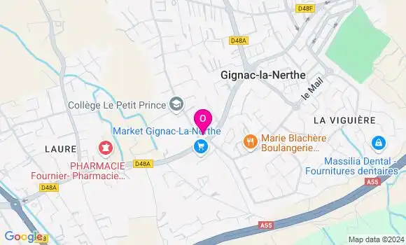 Localisation Charlotte Bois