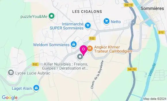 Localisation Julie Thibaut
