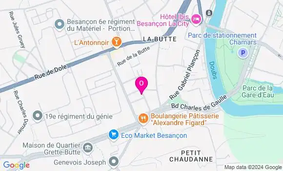 Localisation Manon Bougeot