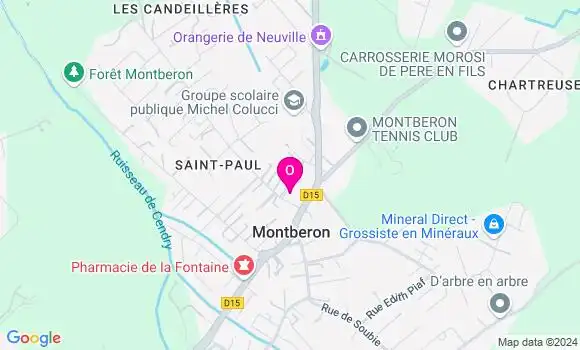Localisation Romane Beneat