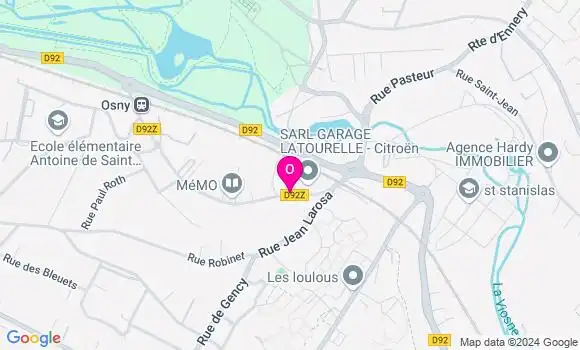 Localisation Margaux Laine