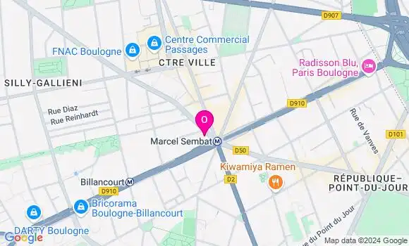 Localisation Yann Hagege