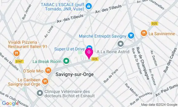 Localisation Margaux Pecou