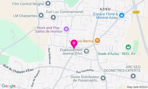 Localisation Anna Grenier