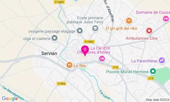 Localisation Mathilde Thevenet