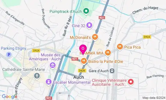 Localisation Chloé Dupin