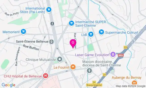 Localisation Margaux Sapet