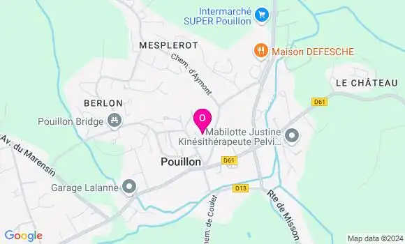 Localisation Chloé Boyer