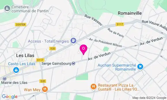 Localisation Salome Levy
