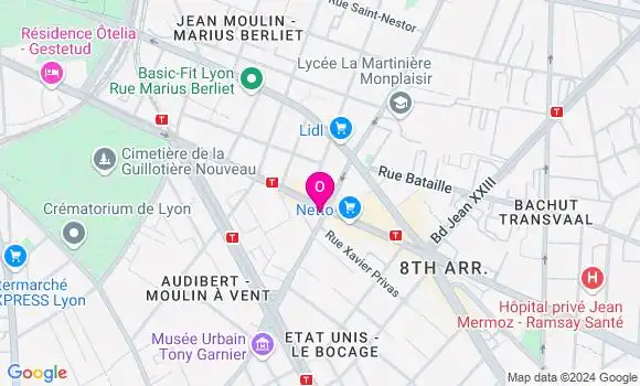 Localisation Juliette Prat