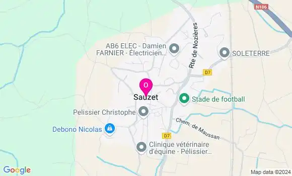 Localisation Fanny Coste