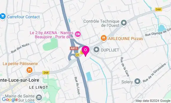 Localisation Pauline Landais