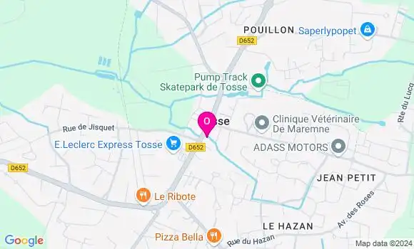 Localisation Delphine Becus Bessuges