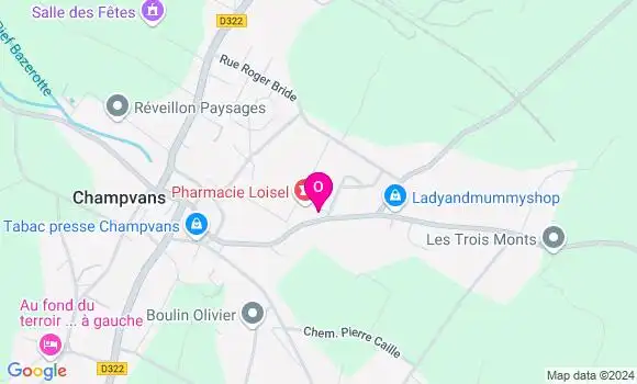 Localisation Etienne Melin