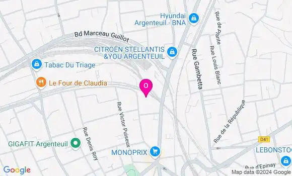 Localisation Alexandre Gilardeau
