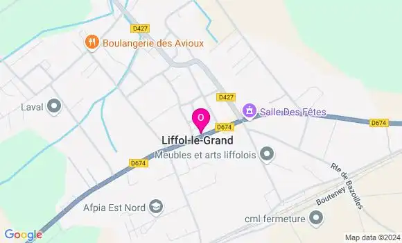 Localisation Antonin Chaudron