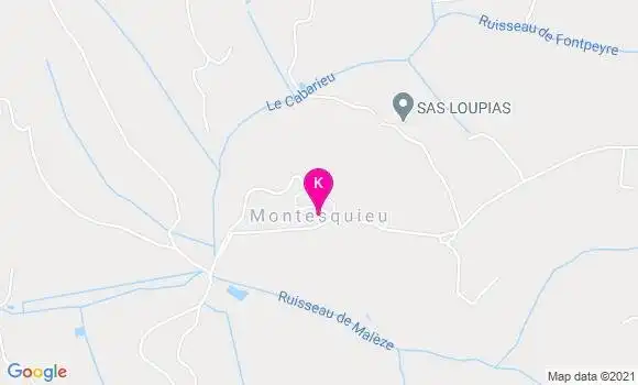 Localisation Francois Chazelas