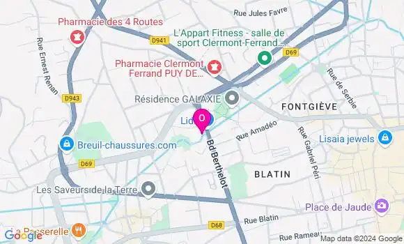Localisation Jean Marc Fassiotti