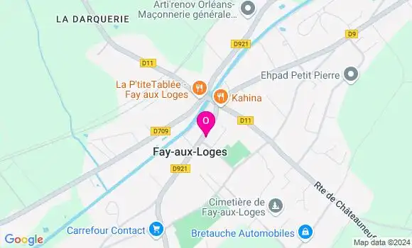 Localisation Bérangère Doizy Izenic