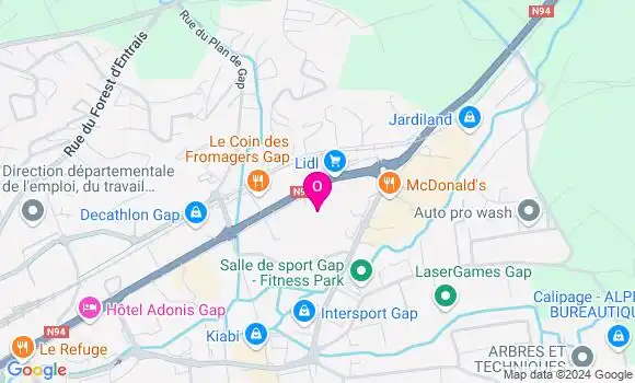 Localisation Pauline Gilly