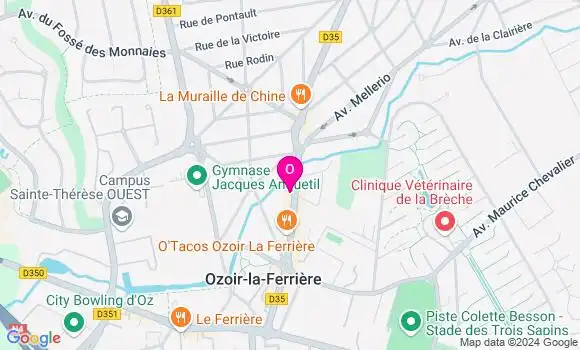 Localisation Florian Vigouroux