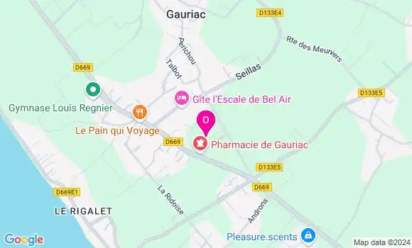 Localisation Remi Couillandreau